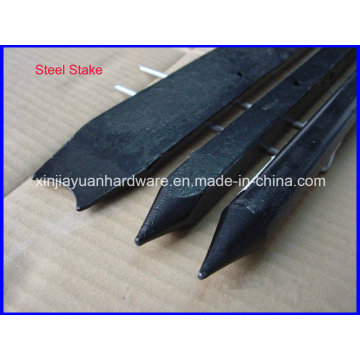 Round, Square Flat e I Beam Nail Stake para Construção